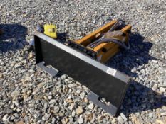 Wolverine Skid Steer Mount Concrete Breaker
