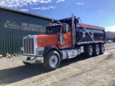 2015 Peterbilt 389 Tri Axle Dump Truck, VIN # 1NPXL40X9FD272695