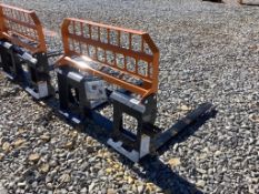 Land Honor Skid Steer Mount Pallet Forks