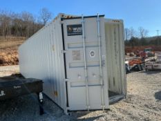 40ft 3 Door Shipping Container