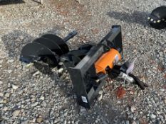 Wolverine Skid Steer Mount Auger Drive and Bits