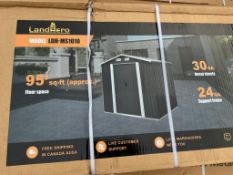 Land Honor Galvanized Shed