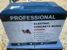 Electric Concrete Mixer