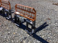 Land Honor Skid Steer Mount Pallet Forks