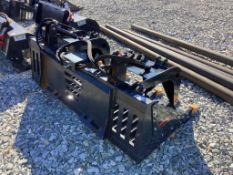 Land Honor Skid Steer Mount Rock Grapple Bucket