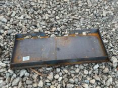 Blank Skid Steer Mount Plate
