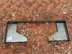 Blank Skid Steer Mount Plate