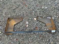 Blank Skid Steer Mount Plate