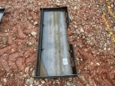 Blank Skid Steer Mount Plate