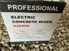 Electric Concrete Mixer