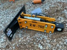 Wolverine Skid Steer Mount Concrete Breaker