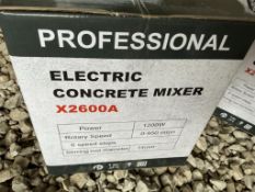 Electric Concrete Mixer