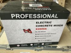 Electric Concrete Mixer