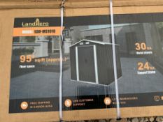 Land Honor Galvanized Shed