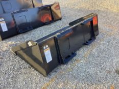 Wolverine Skid Steer Mount Smooth Bucket