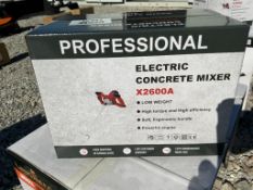 Electric Concrete Mixer