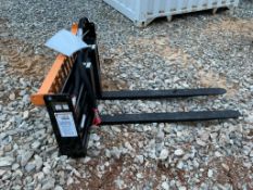 Wolverine Skid Steer Mount Hydraulic Pallet Forks