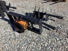 Wolverine Skid Steer Mount Auger Drive and Bits