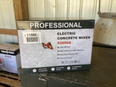 Electric Concrete Mixer