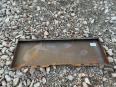 Blank Skid Steer Mount Plate