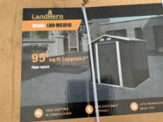 Land Honor Galvanized Shed