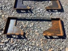 Land Honor Skid Steer Mount Blank Utility Plate