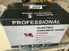 Electric Concrete Mixer