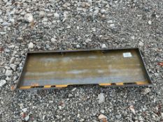 Blank Skid Steer Mount Plate