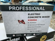 Electric Concrete Mixer