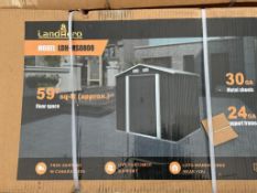 Land Honor Galvanized Shed