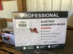 Electric Concrete Mixer