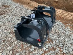 Wolverine Skid Steer Mount Grapple Bucket