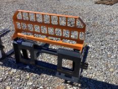 Land Honor Skid Steer Mount Pallet Forks