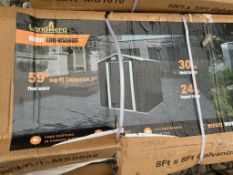 Land Honor Galvanized Shed