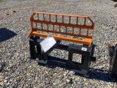 Land Honor Skid Steer Mount Pallet Forks
