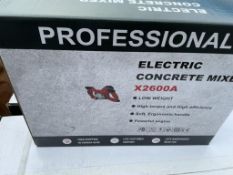 Electric Concrete Mixer