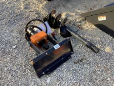 Wolverine Mini Skid Steer Auger Drive and Bit