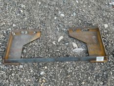 Blank Skid Steer Mount Plate