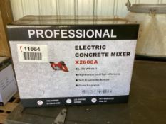 Electric Concrete Mixer