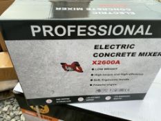 Electric Concrete Mixer