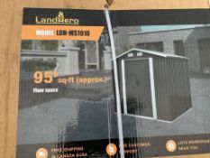 Land Honor Galvanized Shed