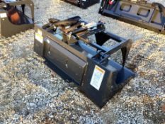 Wolverine Mini Skid Steer Mount Stump Grapple Bucket