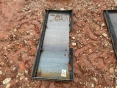 Blank Skid Steer Mount Plate
