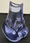 Lavender Artglass Vase