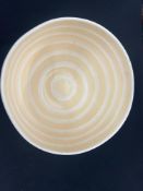 Handmade Pottery Bowl signed KE