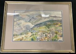 Original Watercolor by the Renown Omar Onsi