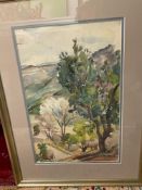 Original Watercolor by the Renown Omar Onsi