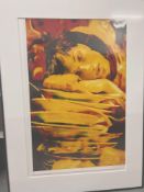 Abstract Framed Photograph