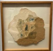 Shadow Box Style Mixed Media Art Piece