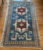 Persian Kazak Hand Tied Wool Rug